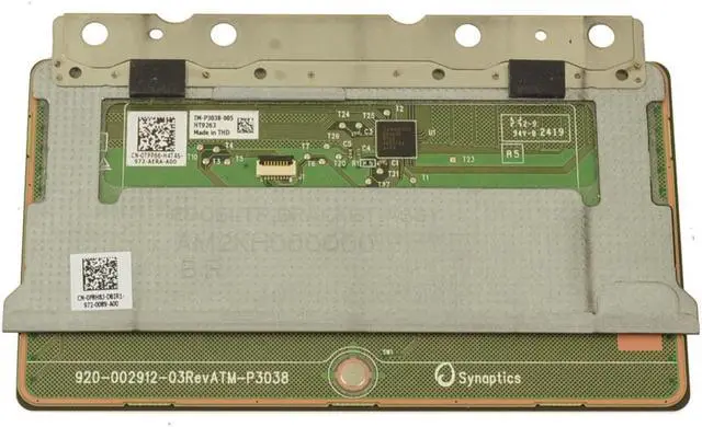 Alt view image 2 of 3 - White Dell OEM Alienware m15 R3 Touchpad Sensor Module F8H8J TPP66