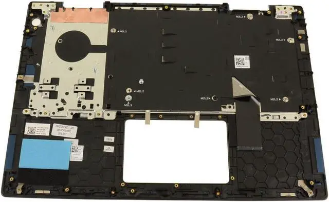 Alt view image 2 of 4 - Dell OEM Inspiron 5485 5482 5491 2-in-1 Keyboard Palmrest Laptop Keyboard 4K3R3
