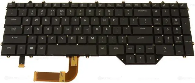 Main image of US INTL OEM Alienware m17 R4 Mechanical Backlit Laptop Laptop Keyboard R679V