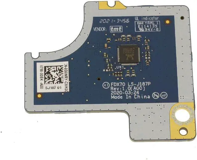 Alt view image 2 of 2 - Dell OEM Precision 7550 7750 SD Card Reader IO Circuit Board Daughterboard D0NRY