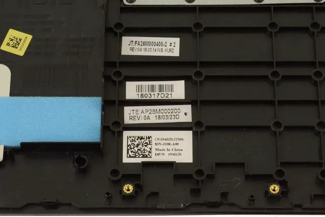 Alt view image 4 of 4 - New Dell OEM G Series G3 3579 Palmrest Keyboard Assembly No BL N4HJH 30GM5