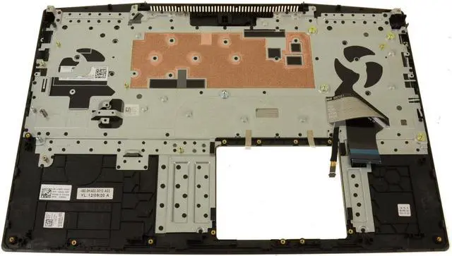 Alt view image 2 of 4 - New Dell OEM G Series G5 5500 Backlit Keyboard Palmrest Assembly -EG4 Cell HYJCP