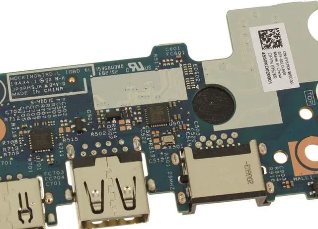 Alt view image 3 of 3 - Dell OEM Latitude 3510 Right-side IO Circuit Board SD Slot Audio USB  Y67KR