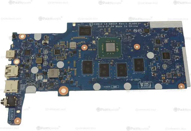 Main image of Dell OEM Chromebook 3100 2-in-1 Motherboard System Board Motherboard MW26R