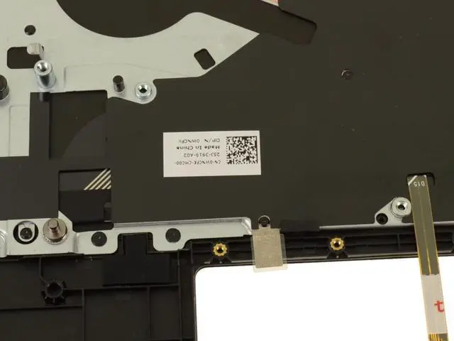 Alt view image 5 of 5 - New Dell OEM Latitude 3590 Palmrest Backlit Keyboard Assembly FP WNCFK
