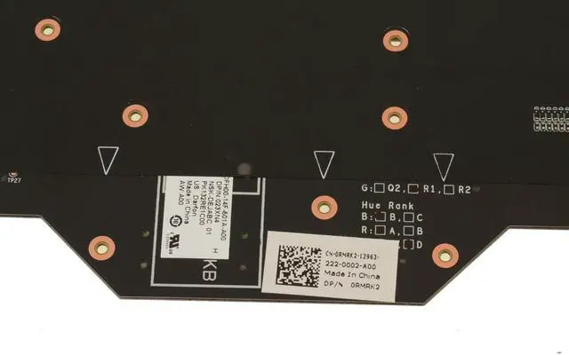 Alt view image 3 of 4 - OEM Alienware m17 R4 Mechanical Backlit Laptop Keyboard Laptop Keyboard RMRK2
