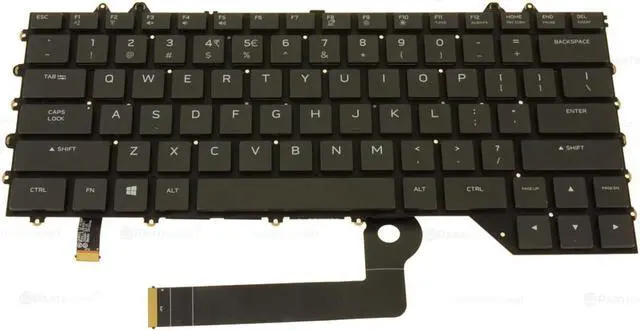 Main image of US INTL OEM Alienware m15 R4 Mechanical Backlit Laptop Laptop Keyboard CJ6YF