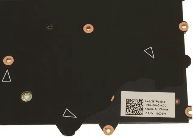 Alt view image 3 of 6 - US INTL OEM Alienware m15 R4 Mechanical Backlit Laptop Laptop Keyboard CJ6YF