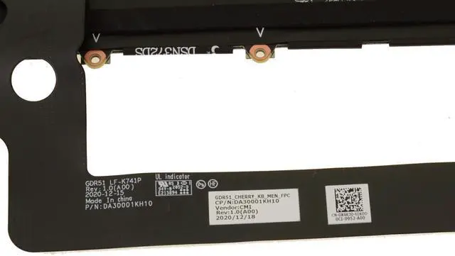Alt view image 5 of 6 - US INTL OEM Alienware m15 R4 Mechanical Backlit Laptop Laptop Keyboard CJ6YF
