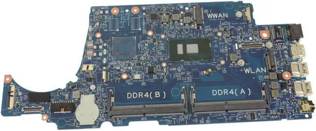 Main image of Dell OEM Latitude 3480 3580 Motherboard System Board Intel i5 2.6GHz CPU 4N7MC