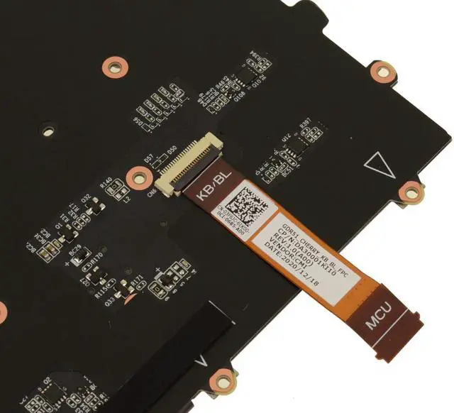 Alt view image 6 of 6 - US INTL OEM Alienware m15 R4 Mechanical Backlit Laptop Laptop Keyboard CJ6YF