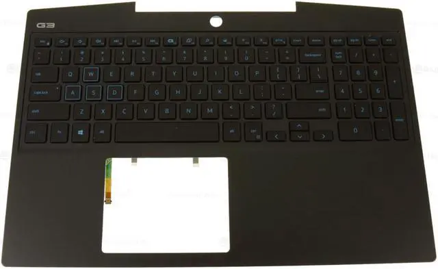 Main image of New Dell OEM G Series G3 3590 Palmrest Keyboard Assembly Backlit 19Y3Y