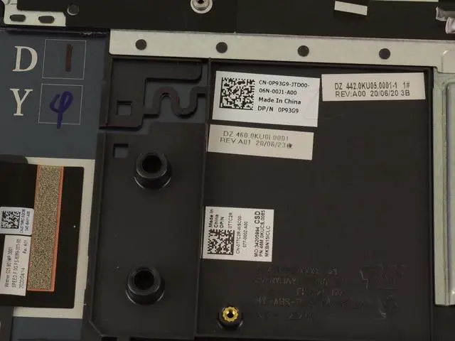 Alt view image 2 of 6 - US INTL Dell OEM Inspiron 5501 5502 Palmrest Backlit Laptop Keyboard TTC2R