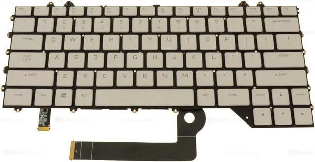 Main image of Dell Alienware M15 R4 Gaming Laptop Cherry MX Backlit Mechanical Keyboard Assembly XDPC4