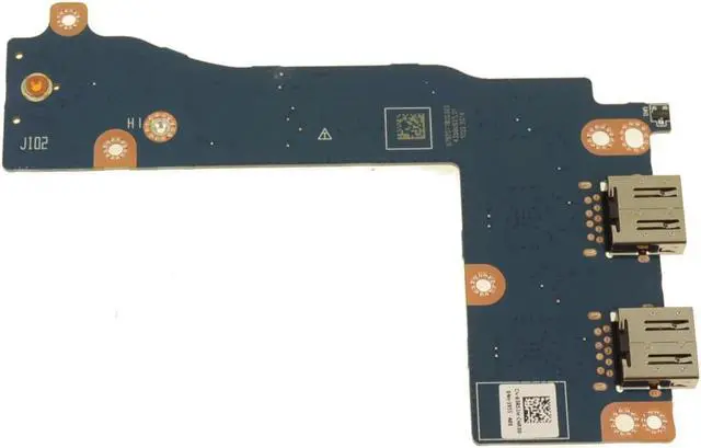 Alt view image 2 of 4 - OEM Alienware m17 R2 Right Side WLAN Card USB Ports IO Circuit Board  3R51M
