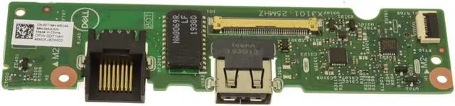 Alt view image 2 of 3 - Dell OEM Vostro 5481 Power Button USB SD Card Reader IO Circuit Board DT1MH
