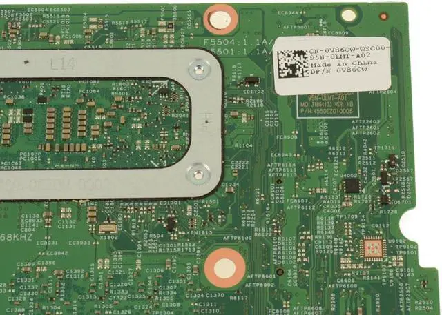 Alt view image 3 of 5 - Dell OEM Inspiron 7386 2-in-1 Motherboard System Board Core Motherboard V86CW