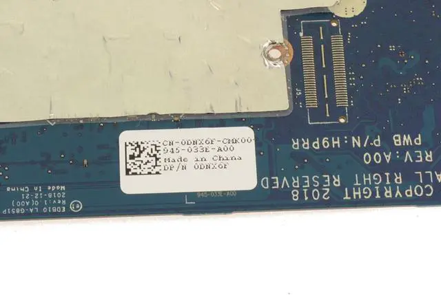 Alt view image 3 of 5 - Dell OEM Chromebook 3400 Laptop Motherboard System Board Motherboard DNX6F