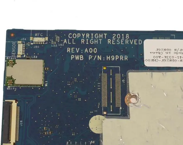 Alt view image 4 of 5 - Dell OEM Chromebook 3400 Laptop Motherboard System Board Motherboard DNX6F