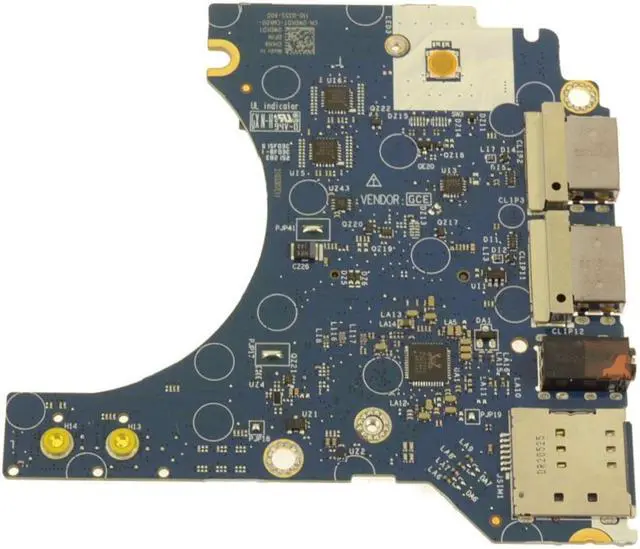 Alt view image 3 of 4 - Dell OEM Latitude 7410 Right-side IO Circuit Board Audio USB Power  WDKDT