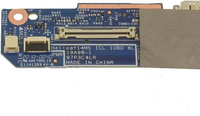 Alt view image 3 of 3 - Dell OEM Inspiron 5406 5400 2-in-1 Right-side IO Circuit Board SD Slot  DT35R