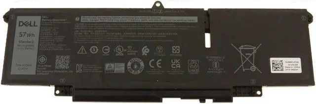 Main image of New  Dell OEM Original Latitude 7440 7340 7640 57Wh 3-cell Laptop Battery 66DWX