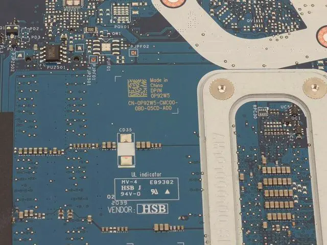 Alt view image 3 of 4 - Dell P92W5 GDI53 LA-K001P Inspiron 15 3505 Laptop Motherboard With AMD Athlon Silver 3050U - 2.30GHz - 3.20 GHz Max Turbo - DDR4 Compatible - 2400 MHz