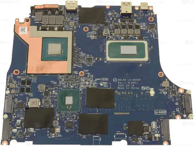 Main image of Dell OEM G Series G15 5511 Motherboard System Board Intel i7 Motherboard JHTH3