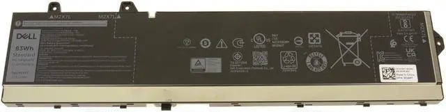 Main image of Dell OEM Original Precision 7770 7670 7780 7680 6-Cell 83Wh Battery RCVVT