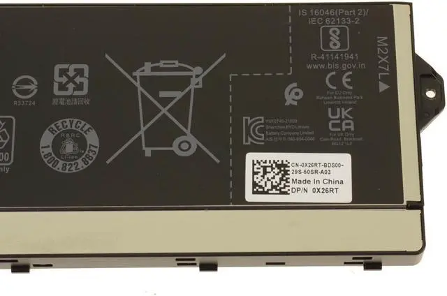 Alt view image 4 of 6 - Dell OEM Original Precision 7770 7670 7780 7680 6-Cell 83Wh Battery RCVVT