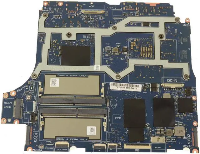 Alt view image 2 of 6 - Dell OEM G Series G15 5511 Motherboard System Board Intel i7 Motherboard CVHV1