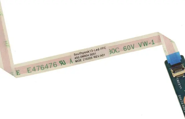 Alt view image 3 of 3 - Dell OEM Latitude 5320 Laptop Status Indicator LED Circuit Board  Cable 0M804