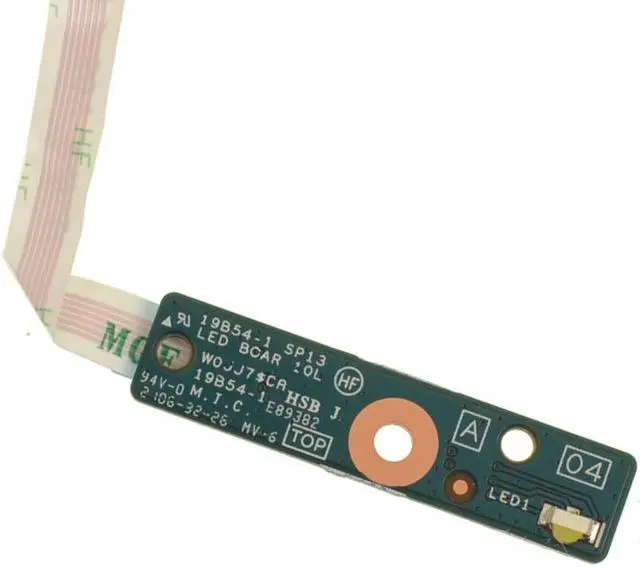 Alt view image 2 of 3 - Dell OEM Latitude 5320 Laptop Status Indicator LED Circuit Board  Cable 0M804