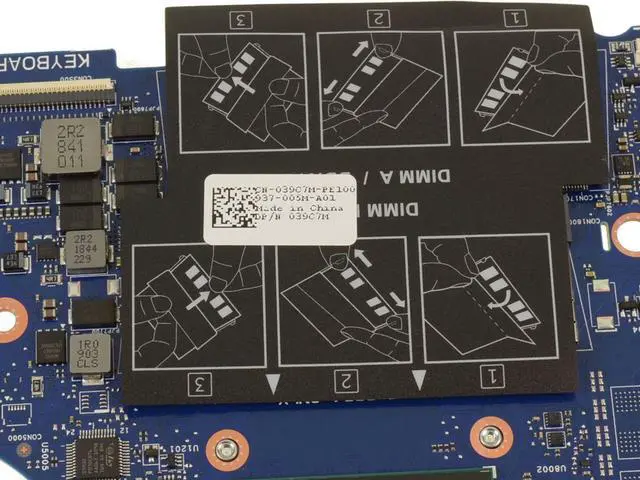 Alt view image 4 of 4 - Dell OEM G Series G7 7590 Motherboard System Board Core i7 Motherboard 39C7M