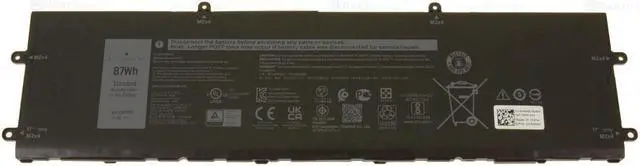 Alt view image 2 of 7 - Dell OEM Original Alienware X15 R1 R2 X17 R1 R2 87Wh 6-cell Laptop Battery DWVRR