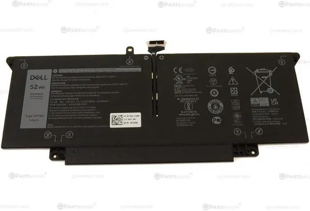 Alt view image 2 of 8 - New Original Dell JHT2H Latitude 7310 7410 2-in-1 Chromebook Enterprise 52Wh 4-cell Battery