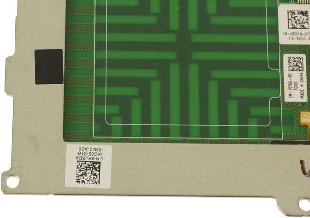 Alt view image 3 of 4 - Black Dell OEM Latitude 7430 Laptop Touchpad Sensor Module  Bracket RJ5D8