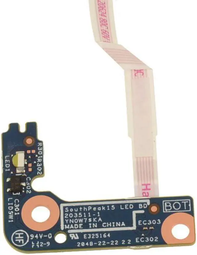 Alt view image 2 of 2 - Dell OEM Latitude 5520 Precision 3560 Laptop Status Indicator LED  YN0W7