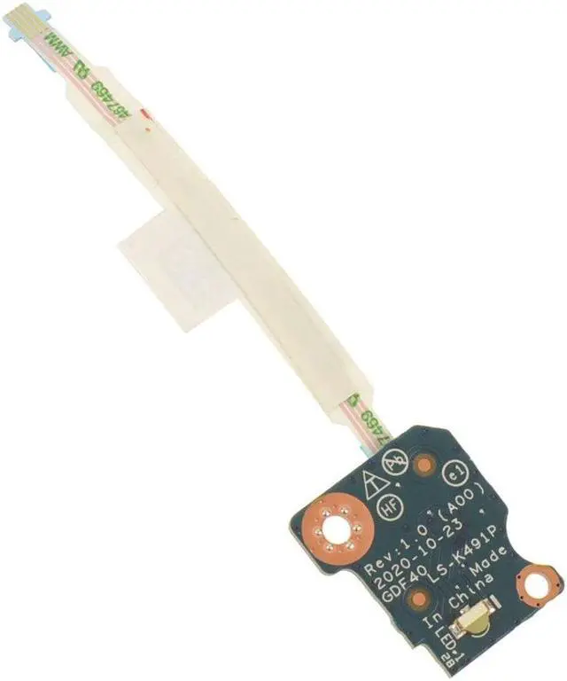Alt view image 2 of 2 - Dell OEM Latitude 5420 5430 Laptop Status Indicator LED Circuit Board  H4YYK