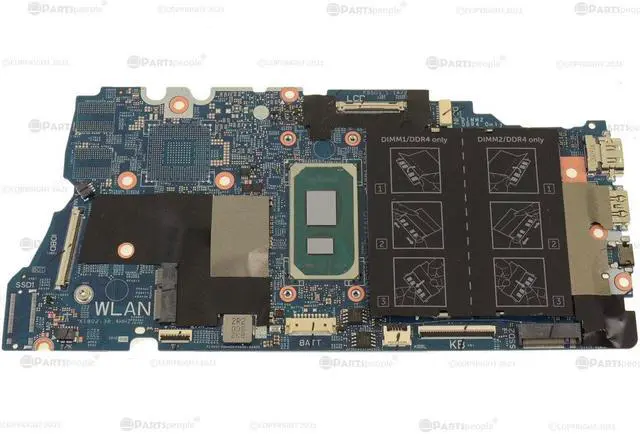 Alt view image 2 of 5 - Dell Insipron 5406 & 7506 Silver 2in1 Intel Core i3-1115G4 DDR4 Laptop Motherboard 3NRG2