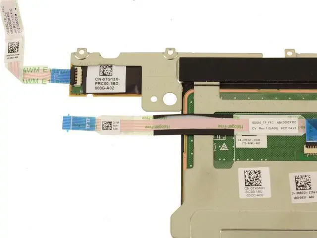 Alt view image 3 of 3 - OEM Alienware x15 R1 x15 R2 Touchpad Sensor Module Kit Mouse Buttons 8R7DN