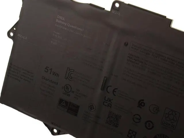 Alt view image 4 of 4 - New Dell OEM Original XPS 9315 51Wh 3-cell Laptop Battery YM15G