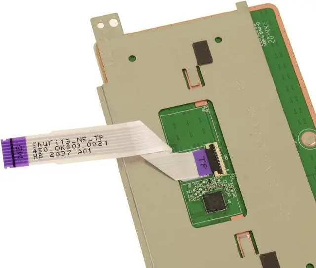 Alt view image 3 of 3 - New Pink Dell OEM Inspiron 5300 Touchpad Sensor Module Kit  Cable 9NCNY