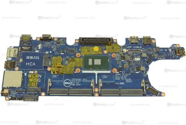 Main image of Dell OEM Latitude E5270 Motherboard System Board  i5 2.4GHz DV5YH