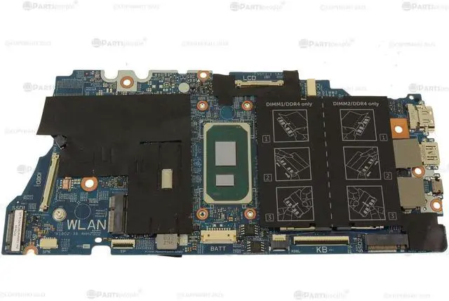 Alt view image 2 of 5 - Dell N9CJ5 Intel i5-1135G7 16 GB RAM Laptop Motherboard for Vostro 5402, 5502 - Integrated Graphics - 2-Slot DDR4