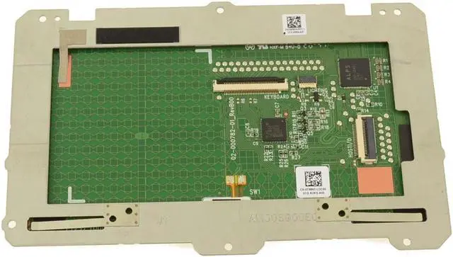 Alt view image 2 of 2 - Black Dell OEM Latitude 7420 Laptop Touchpad Sensor Module  Bracket GX9KN