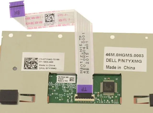 Alt view image 3 of 3 - New Dell OEM Inspiron 5590 5598 Vostro 5590 Touchpad Sensor Module  Cable 7YXMG