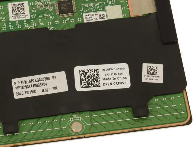 Alt view image 4 of 4 - New Dell OEM Alienware m17 R2 Touchpad Sensor Module Kit  Cable CNTPX