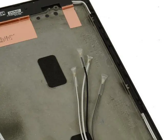Alt view image 3 of 3 - New Dell OEM Latitude E7450 14" LCD Back Cover Lid Assembly  Hinges WWAN DPX0R