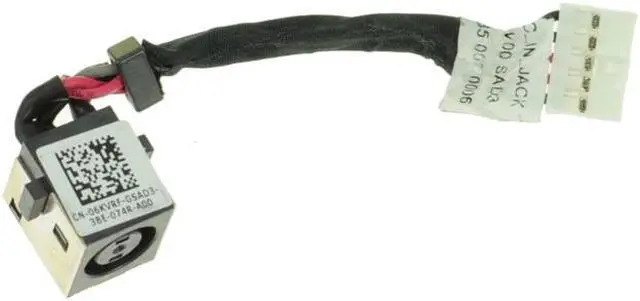 DC Power Jack In Cable Harness For DELL Latitude E7440 E7450 06KVRF DC30100MF00 - Foto 9